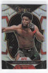2023 Panini Select UFC Kennedy Nzechukwu Silver Prizm Concourse #77 - Picture 1 of 2