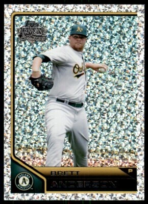 2011 Topps Lineage Diamond Anniversary Brett Anderson Oakland Athletics #18 - Image 1 of 2