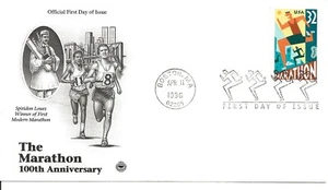 US Scott #3067, First Day Cover 4/11/96 Boston Single Marathon - Picture 1 of 1