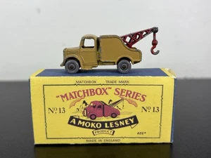 Matchbox Lesney No. 13 B1 Bedford Wreck Truck - Repro. Box - Picture 1 of 9
