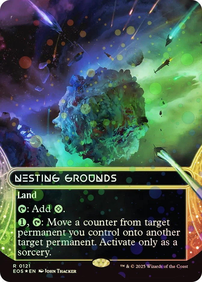MTG GALAXY FOIL Nesting Grounds (#121) - Stellar Skies #121 - Image 1 of 1
