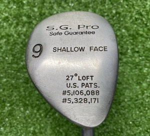 S.G Pro Shallow Face 9 Wood 27* / RH / Senior Graphite ~39.5" / jl8700 - Picture 1 of 10