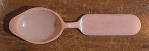 Vintage Mexican Pharmacy Medicine Safety Spoon Plastic Pink 1960's - Picture 1 of 6