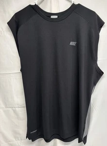 Camisa Nike Para Hombre Talla XL Negra, Gris Corte Nike, Entrenamiento - Imagen 1 de 6