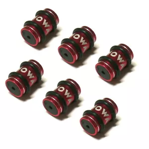 gobike88 MOWA Alu Donuts für Schaltzüge, 6 Stück, rot, N02 - Bild 1 von 2