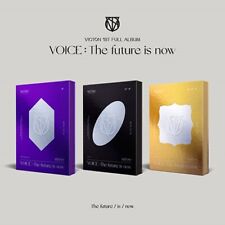 VICTON 1st Album [VOICE The future is now] CD+Book+2p Card+Film+B.Mark+F.Poster