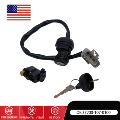 Interruptor de llave de encendido para Hisun 400 500 700 800 1000 ATV Assy Supermach Bennche Foto 1 de 4