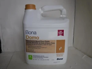 Bona Domo Waterborne Wood Floor Finish Satin-Matte 1 Gallon - Picture 1 of 3