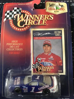 Jeff Gordon Carolina 1991 concesionarios Ford Thunderbird 5 de 6 1:64 NASCAR DieCast. Foto 1 de 4