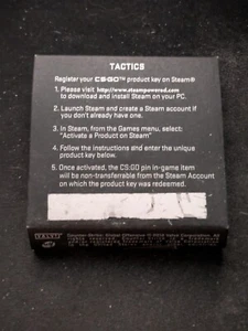 CSGO Series 1 Collectible Pin - Tactics - Unscratched Code - CS GO / CS2 - Picture 1 of 4