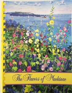 Vintage 1997 Die Aromen von Mackinac Kochbuch Mackinaw Island, Michigan (Kunststoff