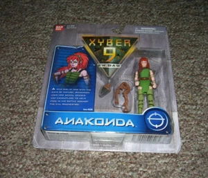 XYBER 9 New Dawn Anakonda Bandai 4" Action Figure 1999 release - Picture 1 of 4