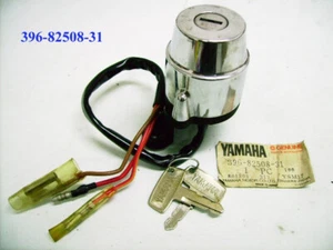 Yamaha Main Switch 396-82508-31 NOS Ignition KEY SWITCH OEM Keys RD125 ? RD200 ? - Picture 1 of 11