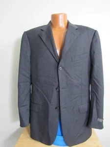 Corneliani Italy Men's Black 40 Regular Super 130s Sport Coat New! - Picture 1 of 17