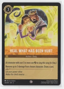 Disney Lorcana: Into the Inklands Heal What Has Been Hurt 26/204 Common NON-FOIL - Picture 1 of 1