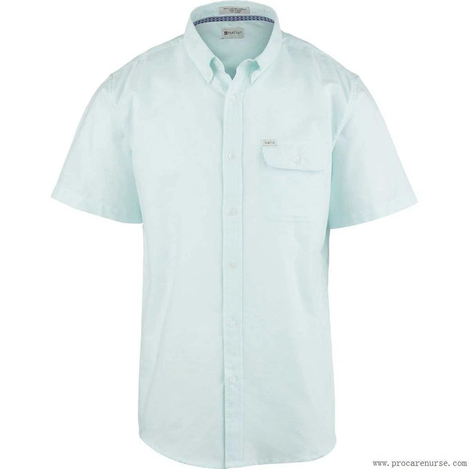 MATIX Al Oxford Woven Shirt (L) Seafoam - Image 1 of 1