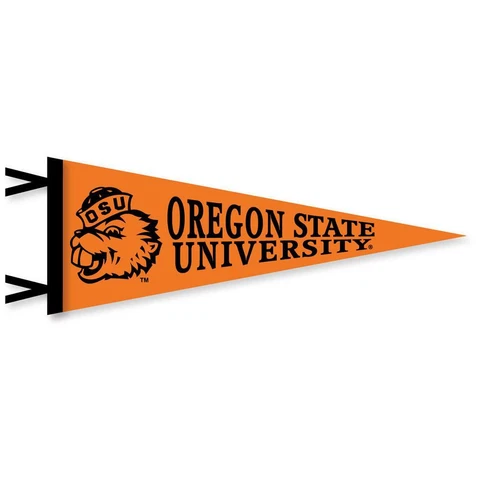 Oregon State Beavers Wool Felt Pennant - 9" x 24" Cover