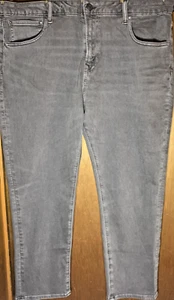 American Eagle Athletic Fit AirFlex Ultrasoft Gray Jeans Mens Size 40x30 - Picture 1 of 6