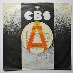Neil Diamond - 7" Promo - Don't Think ... Feel - 1976 - S CBS 5440 - C/S - VG/VG - Picture 1 of 3