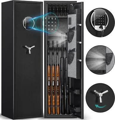 Rifle Gun Safe,Quick Access Digital Gun Safes for Home Rifle and Pistols