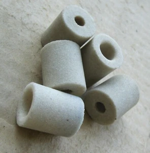 Schleifköpfe aus weiß geschmolzenem Aluminiumoxid (ALUND) D 3,5 -20 mm. - Bild 1 von 7