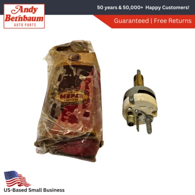 Interruptor de control de luz de lámpara de instrumento Plymouth Special Deluxe 1950 1339781 NOS. Foto 1 de 4