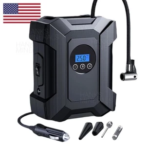 Car Air Tire Pump Inflator Portable Compressor Digital Electric Auto 150PSI 12V - Picture 1 of 7