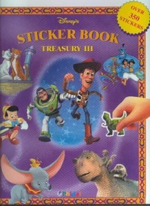 DISNEY STICKER BOOK TREASURY III 350+ Stickers 6 Books In 1 NEW Paperback - Picture 1 of 2