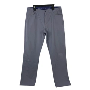 Johnnie O Prepformance Mens Gray Casual Khaki Chino Pants Size 38 x 34 - Picture 1 of 8