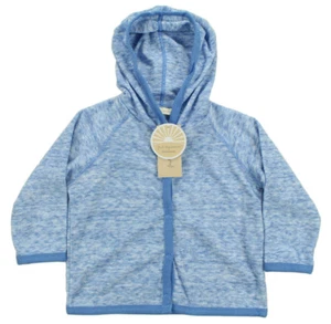 FIRST IMPRESSIONS INFANT BOYS LONG SLEEVE TERRY HOODED COVER UP SWIMWEAR 6-9M - Picture 1 of 2