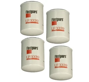 Pack 4 Fleetguard LF3339 Replace Cummins Onan 122-0800 Fit NHE NHEL NHM CCK NH - Picture 1 of 1