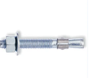 FASTENAL 52005 3/8" x 2-3/4" Zinc Plated Carbon Steel Wedge Anchor (Box of 50 - Picture 1 of 1