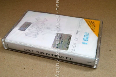 AC/DC ACDC FLICK OF THE SWITCH RARE UKR ORIGINAL TAPE CASSETTE HARD ROCK - Image 1 of 2