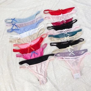 Damen Mesh Sheer Bulge Pouch Bikini Slip Tangas Unterwäsche Unterhose - Bild 1 von 31