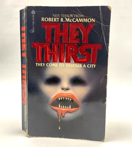 They Thirst Robert R. McCammon 1981 Avon 1st Printing Horror Paperback Book - Bild 1 von 9