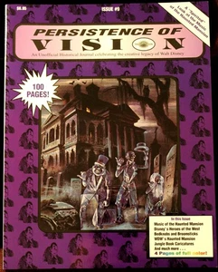 Disneyland History Persistence of Vision Journal 1997 Haunted Mansion Issue #9 - Picture 1 of 16