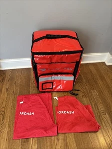 Doordash Borsa grande isolata per bici - 16" L x 18" H x 13" - Foto 1 di 9