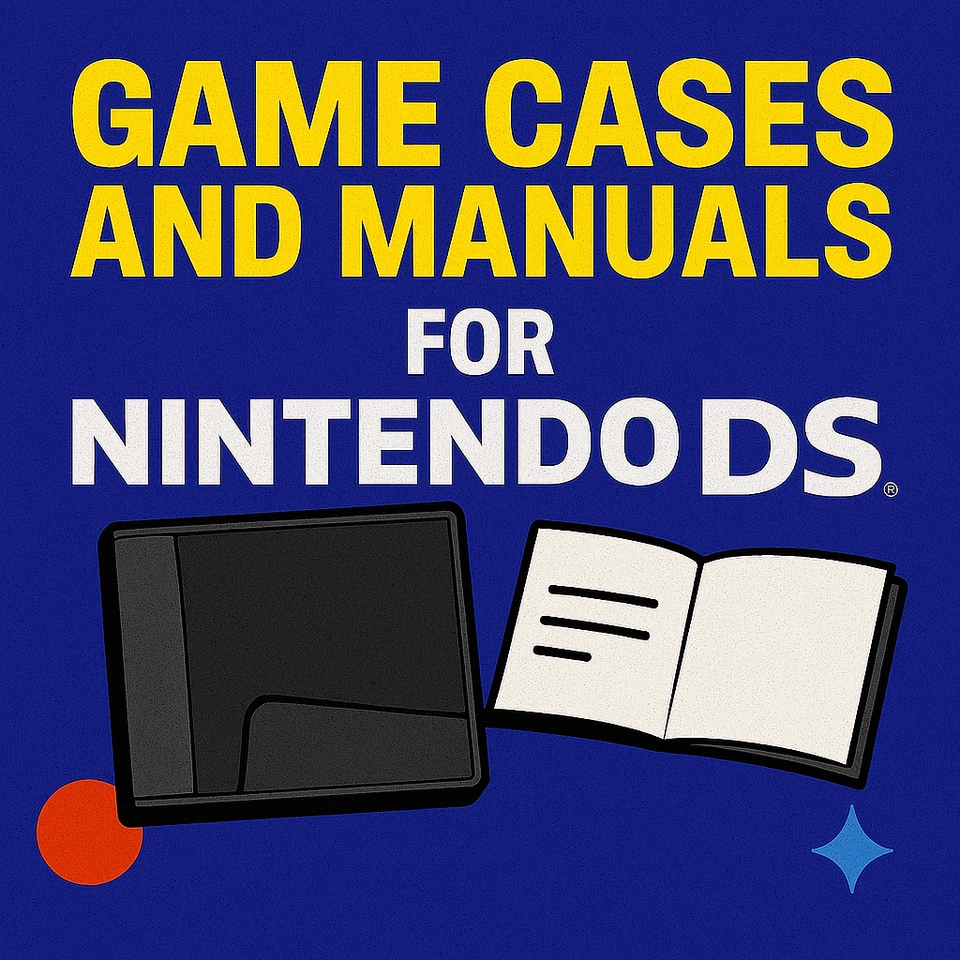 Nintendo DS Game Case + Manual Only Pick Choose - Complete your games More SAVE - Image 1 of 1