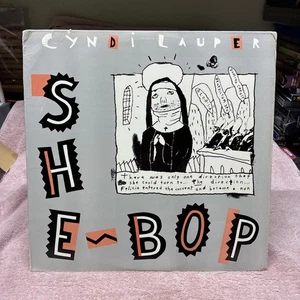 Cyndi Lauper, She Bop (Dance Mix & Instrumental) 12” Vinyl LP Record 1984, Maxi - Picture 1 of 13