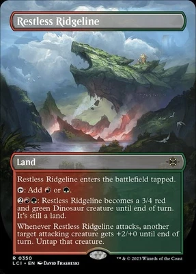 🧙Restless Ridgeline R 0350 FOIL LCI Lost Caverns Of Ixalan MTG - Image 1 of 2