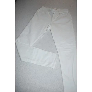 Jeans skinny donna Levis 721 vita alta taglia 30 x 31 cotone vita alta bianco - Foto 1 di 13