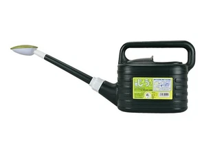 Annaffiatoio verde scuro in plastica Giapponese con rosa in metallo per piante e - Foto 1 di 1