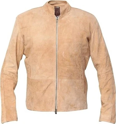 James Bond Spectre Daniel Craig Morocco Real Suede Leather Jacket - Image 1 of 4