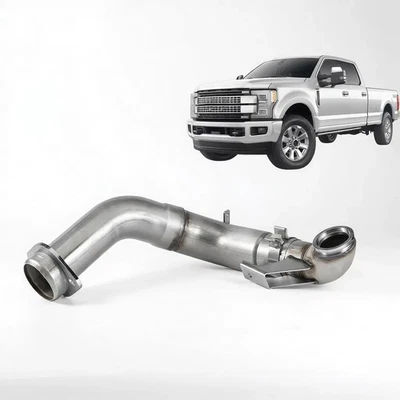 Turbo Back Diesel Exhaust 4" for 15-19 F250 F350 F450 F550 6.7L V8 Powerstroke Foto 1 de 4