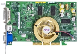 Graphic Card ASUS Nvidia Geforce Fx 5600 128MB V9560 / Td - Picture 1 of 2
