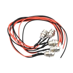 5Pack 22cm Multi Colors Car LED Indicator Light Bulb Warning Light Lamp F - Picture 1 of 14