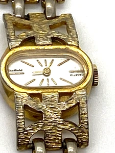 Vintage 70s Sheffield Women's Gold Tone Watch - Picture 1 of 4