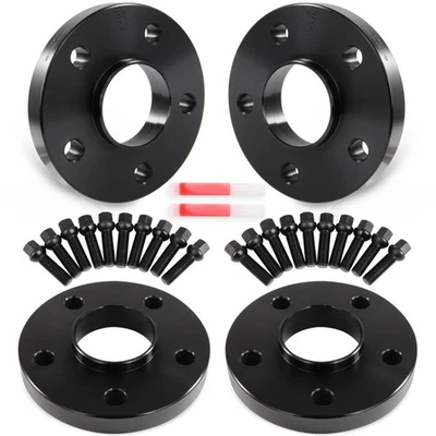 4Pcs 20mm 5x112mm Hubcentric Wheel Spacers For Mercedes Benz C250 C350 Foto 1 de 4