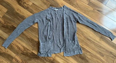 Cárdigan gris de MUDD, talla XXS, ligeramente usado Foto 1 de 3