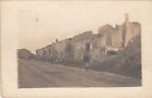 GUERRE 14-18 WW1 SOMME photo-carte d'un village bombard